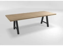 Perfecta Tafel Querido 240x100cm - decor - eik natuur- Keukentafels|Eettafels