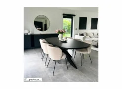 Keukentafels|Eettafels|Tafel Raphael 230x119cm - melamine - NOX