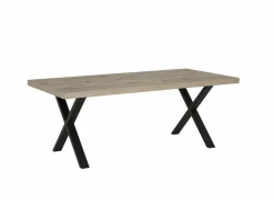 Tafel Stefan 200x100cm - decor - canyon oak- Keukentafels|Eettafels