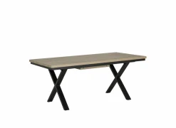 Tafel Tibo 190/250x100cm - melamine - french oak- Keukentafels|Eettafels