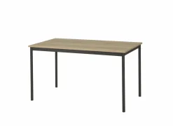 Perfecta Tafel TMR 120x80cm - decor & metaal - naturel- Keukentafels