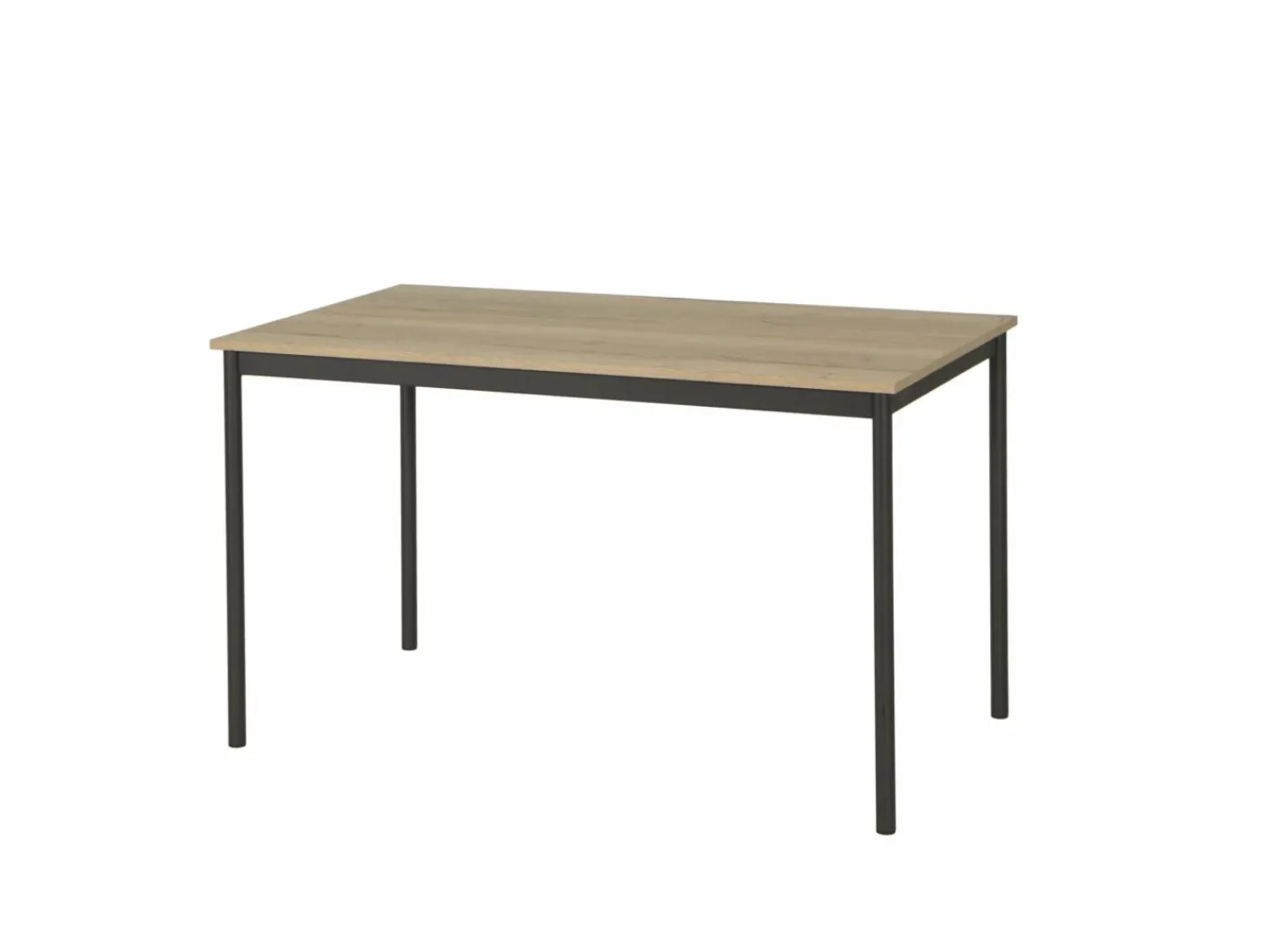 Perfecta Tafel TMR 140x80cm - decor & metaal - naturel- Keukentafels