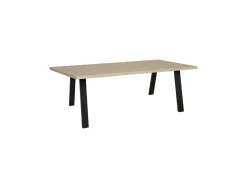 Tafel Toby 200x100cm - melamine - castella oak- Eettafels