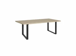 Tafel Toby 200x100cm - melamine - castella oak- Eettafels