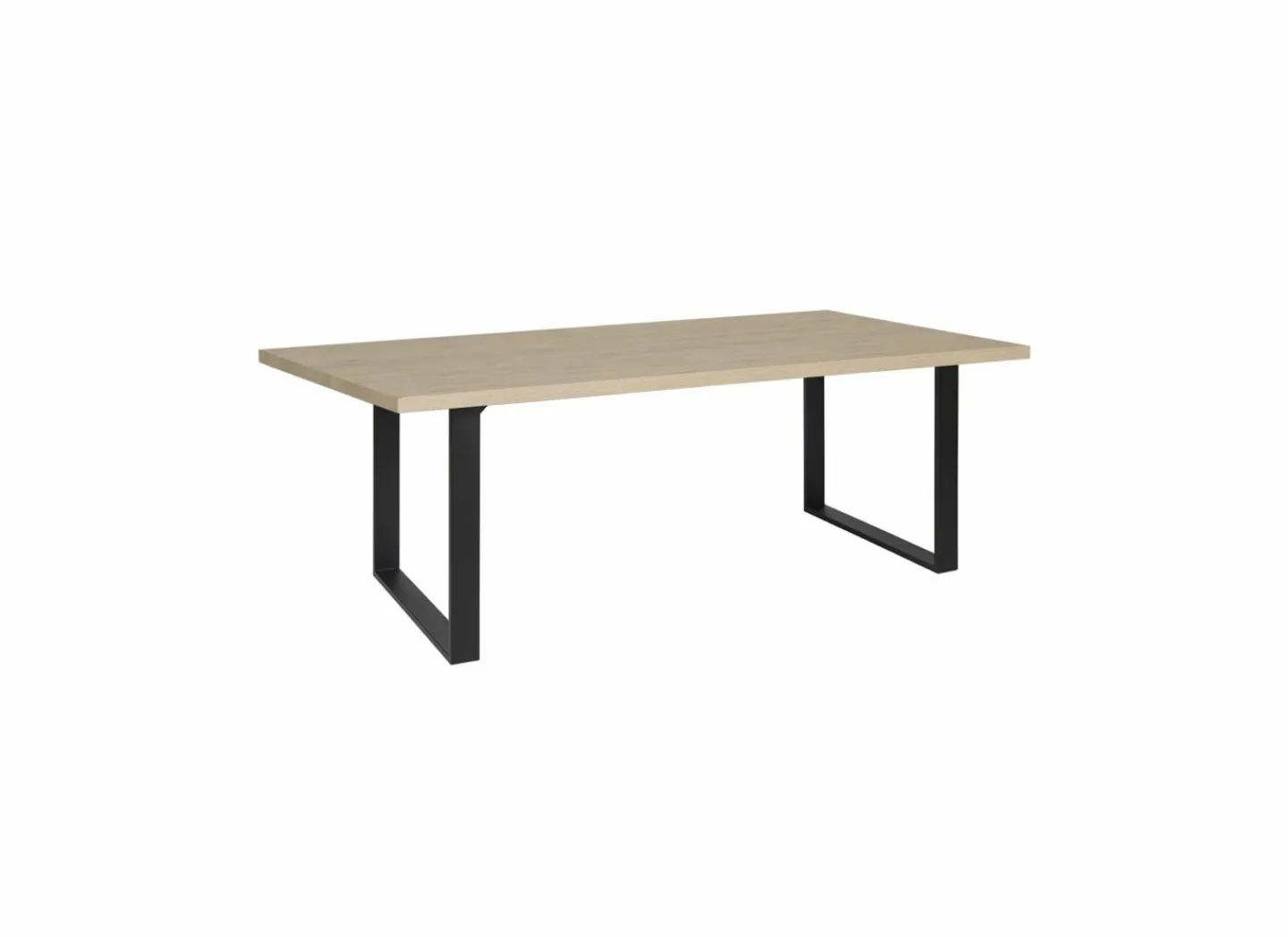 Tafel Toby 200x100cm - melamine - castella oak- Eettafels