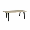 Tafel Toby 230x100cm - melamine - castella oak- Eettafels