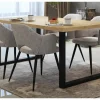 Tafel Valencia 210x98cm - melamine - lichte eik- Eettafels