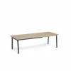 Perfecta Eettafels|Tafel Victoria 160/250x100cm - HPL - eik natuur