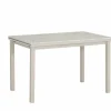 Eettafels|Tafel Vienna 120/200x80cm - decor - carrara creamy