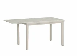 Eettafels|Tafel Vienna 120/200x80cm - decor - carrara creamy
