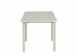 Eettafels|Tafel Vienna 120/200x80cm - decor - carrara creamy