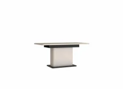 Keukentafels|Eettafels|Tafel Vodol 160/200x90cm - decor - zand & zwart