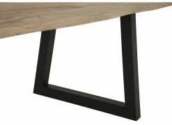 Tafel Woodshed 240x100cm - sheesham massief - naturel- Eettafels