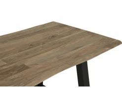 Tafel Woodshed 240x100cm - sheesham massief - naturel- Eettafels