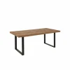 Keukentafels|Eettafels|Tafel 230x100cm - decor - bruin