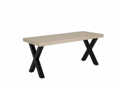 Eettafels|Tafel 164x100cm - decor - natuurlijke olm