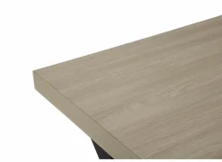 Tafel 226x100cm - decor - natuurlijke olm- Eettafels