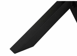 Eettafels|Tafel 183x100cm - decor - old teak & matt black