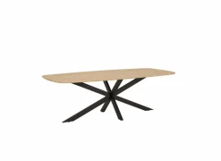 Tafel 200x100cm - eik massief - eik- Keukentafels|Eettafels