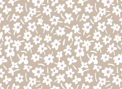 Tafelkleed Captain Cook Ø160cm - vinyl - bruin- Tafellakens