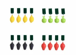 Tafelklemmen|Tafelkleed gewicht multicolor, set van 4
