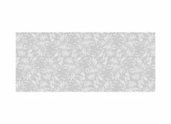 Tafellakens|Tafelkleed Live The Leaf Ø160cm - vinyl - grijs