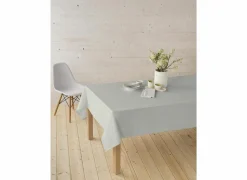 Tafellakens|Tafelkleed Luxxus  Ø180cm - acrylvezel - beige & groen