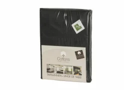 Tafellakens|Tafelkleed Teflon 150x350cm - stof - zwart