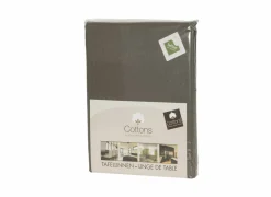 Tafelkleed Teflon 150x350cm - stof - donkergrijs- Tafellakens