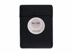 Tafellakens|Tafelkleed WOW Essence Midnight  150x300cm - katoen & linnen - zwart