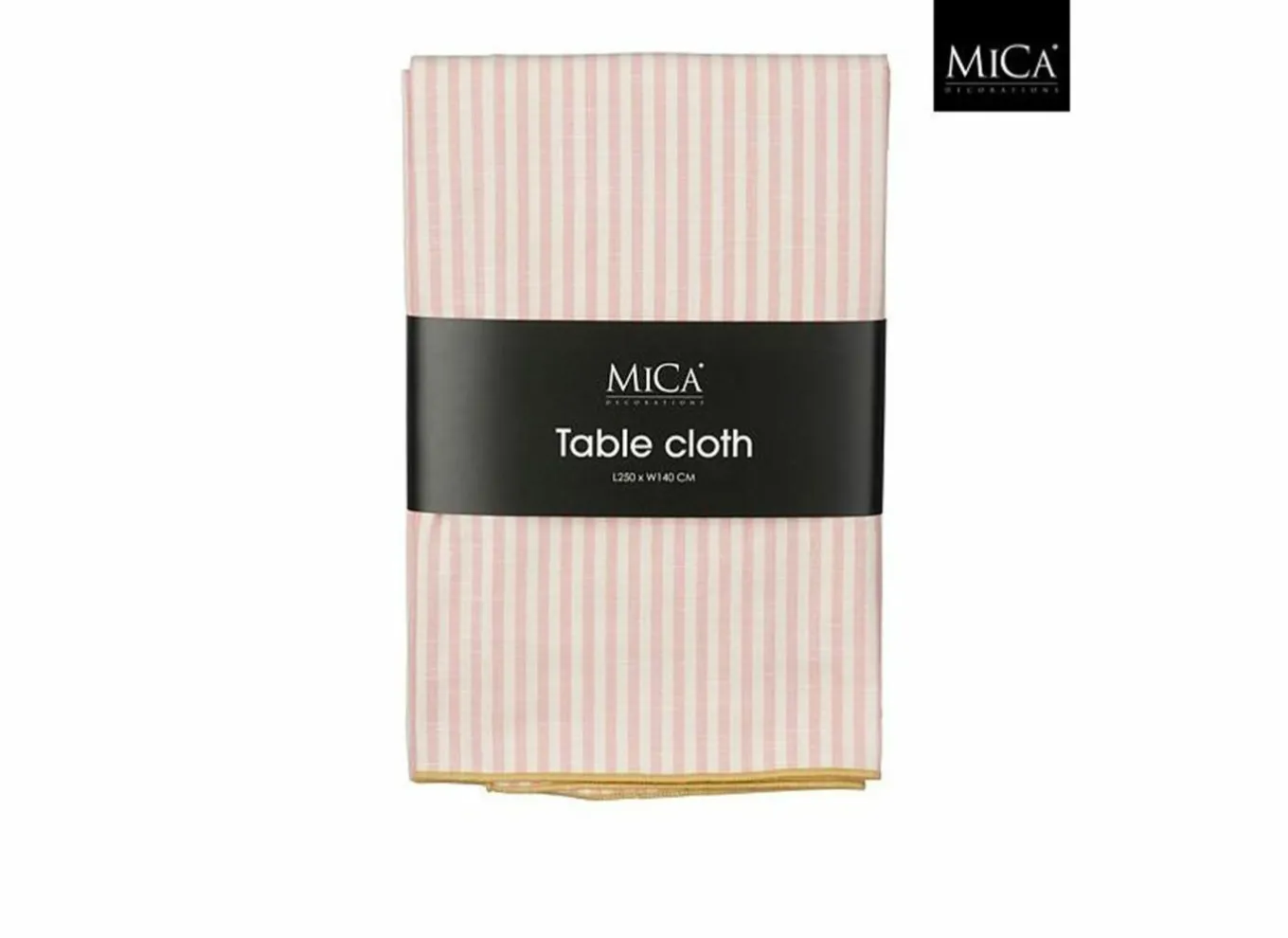 Edelman Tafellakens|Tafelkleed 250x140cm - stof - roze