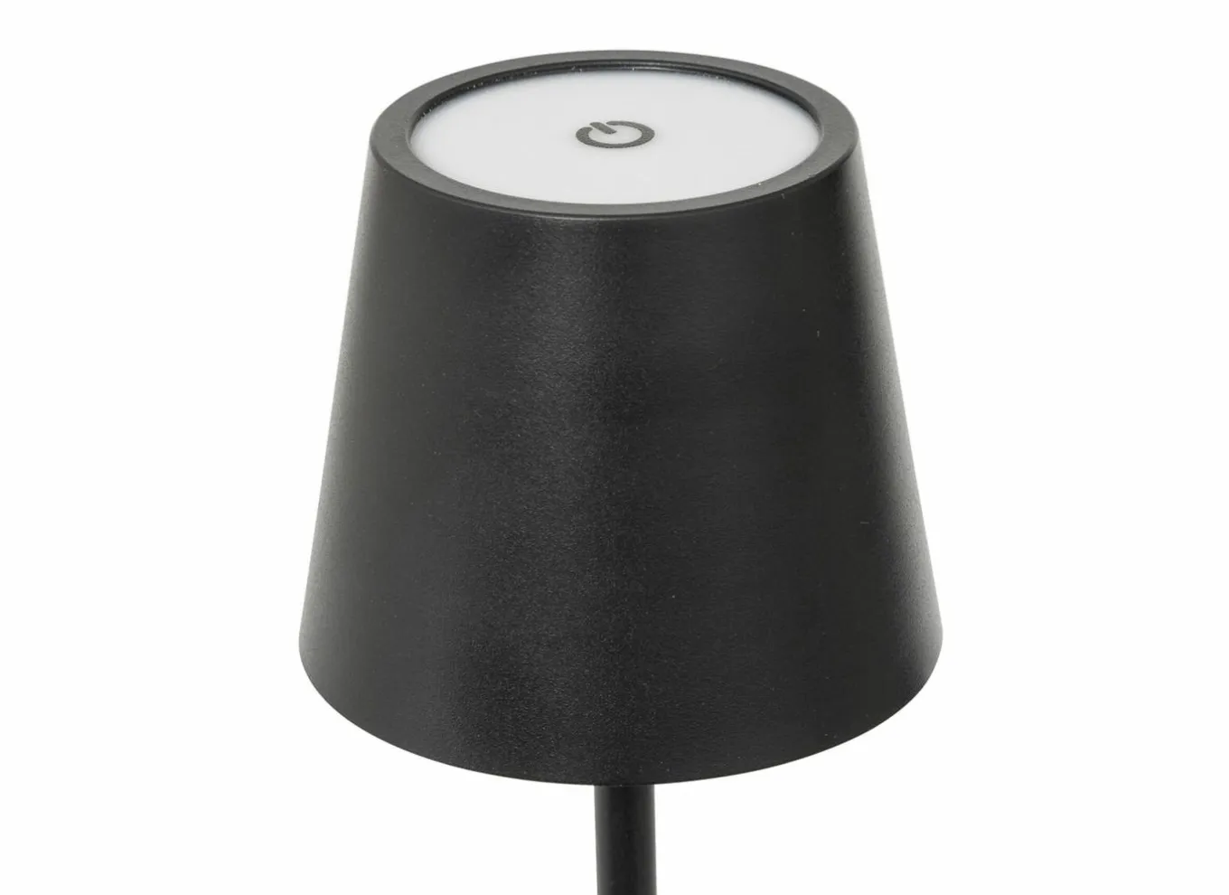 Tafellampen|Tafellamp Cody Outdoor USB Ø11x37cm - staal - zwart