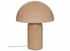 Tafellampen|Tafellamp Paddenstoel Lito Ø20xH24,5cm E27 - metaal - terracotta