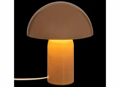 Tafellampen|Tafellamp Paddenstoel Lito Ø20xH24,5cm E27 - metaal - terracotta