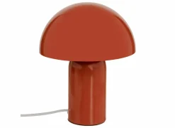 Tafellamp Paddenstoel Lito Ø20xH24,5cm E27 - metaal - terracotta- Tafellampen