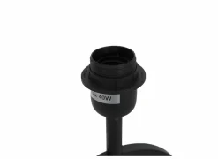 Tafellamp Rico E27 H53cm - metaal - zwart- Tafellampen