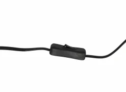 Tafellamp Rico E27 H53cm - metaal - zwart- Tafellampen