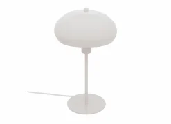 Tafellamp Savio E14 H38cm - glas/staal - beige- Tafellampen