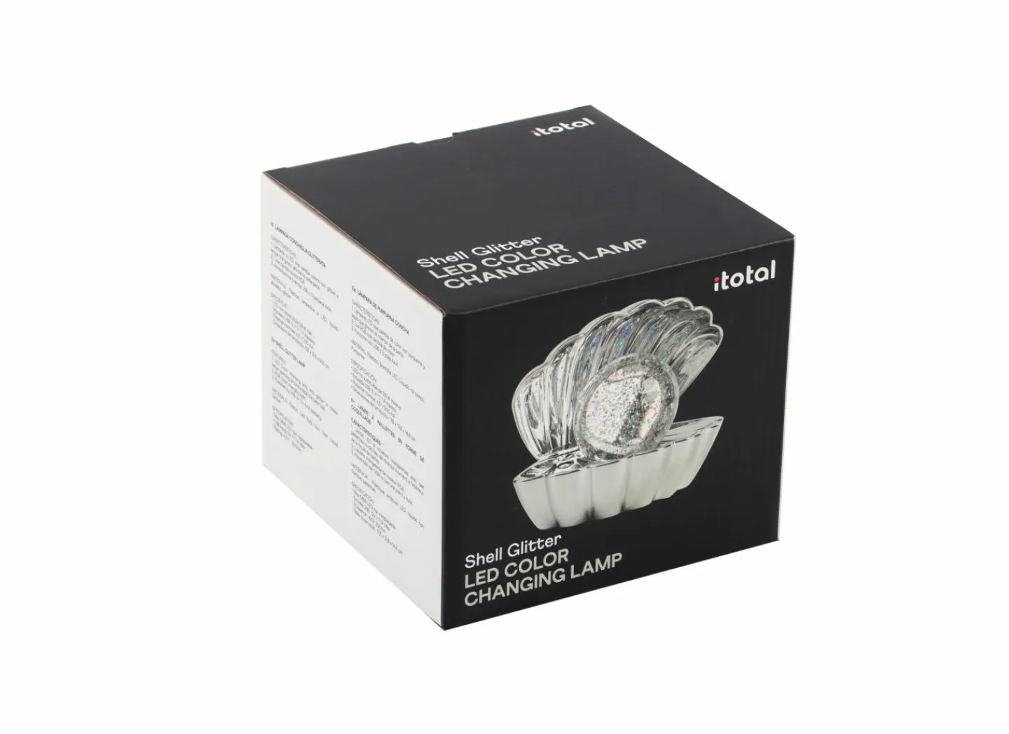 Tafellamp Shell kunststof - zilver- Kinderdecoratie|Decoratieve Accessoires