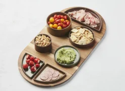 Tapasbord Sharing Ø15x1,5cm - keramiek - iceberg green- Hapjes