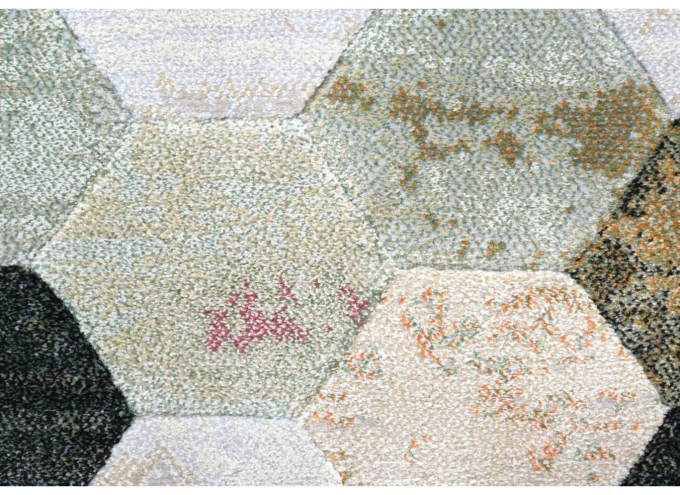 Tapijten|Tapijten|Tapijt Aspero 200x290cm - polyestervezel - groen & multicolor