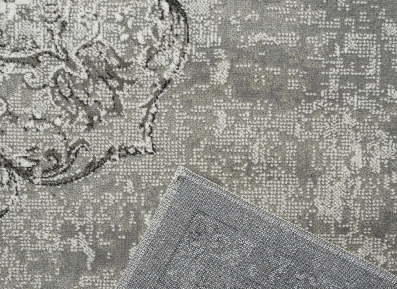 Ragolle Tapijten|Tapijten|Tapijt Ritz 67x210cm - polyestervezel - grijs