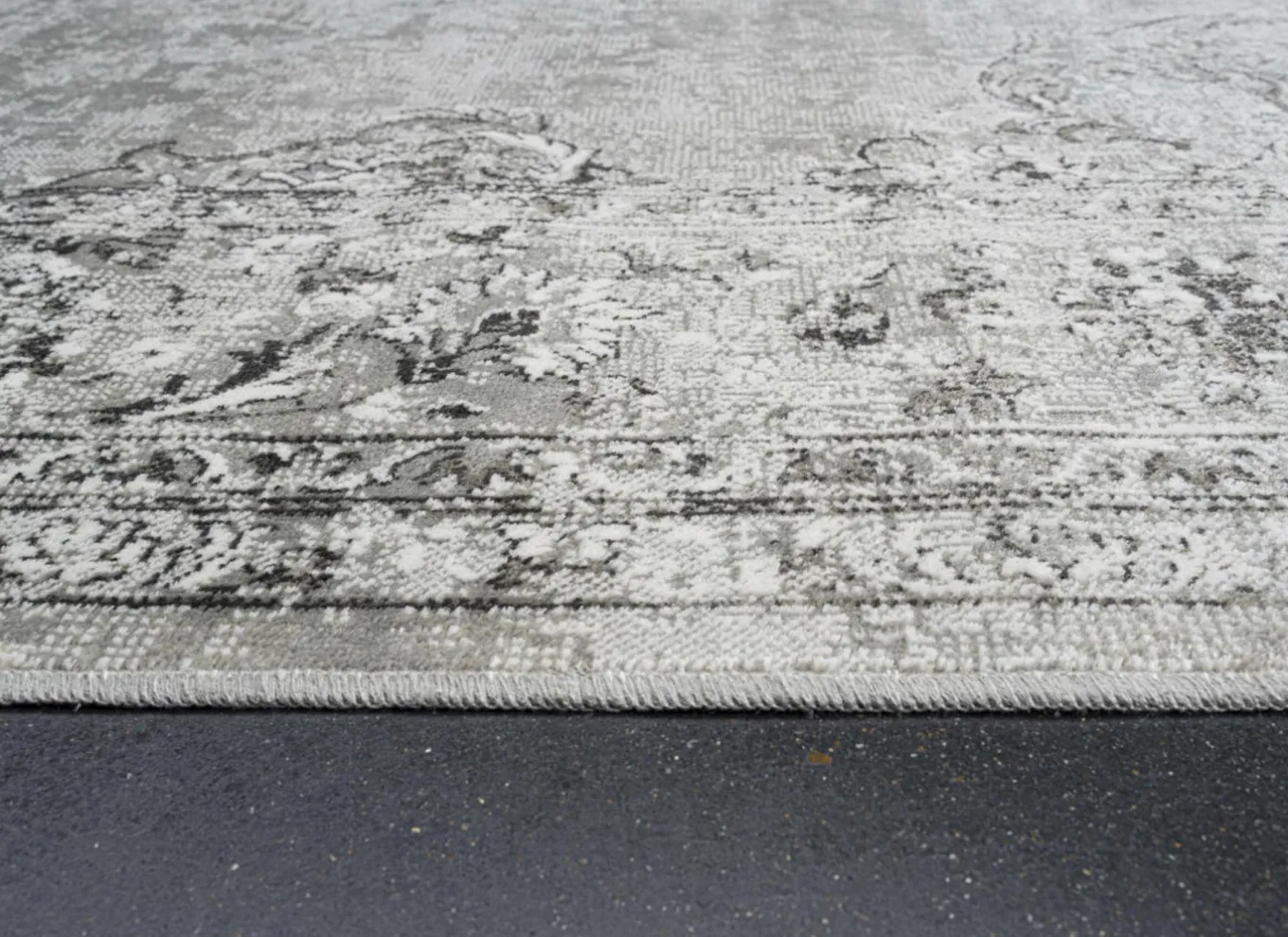 Ragolle Tapijten|Tapijten|Tapijt Ritz 67x210cm - polyestervezel - grijs