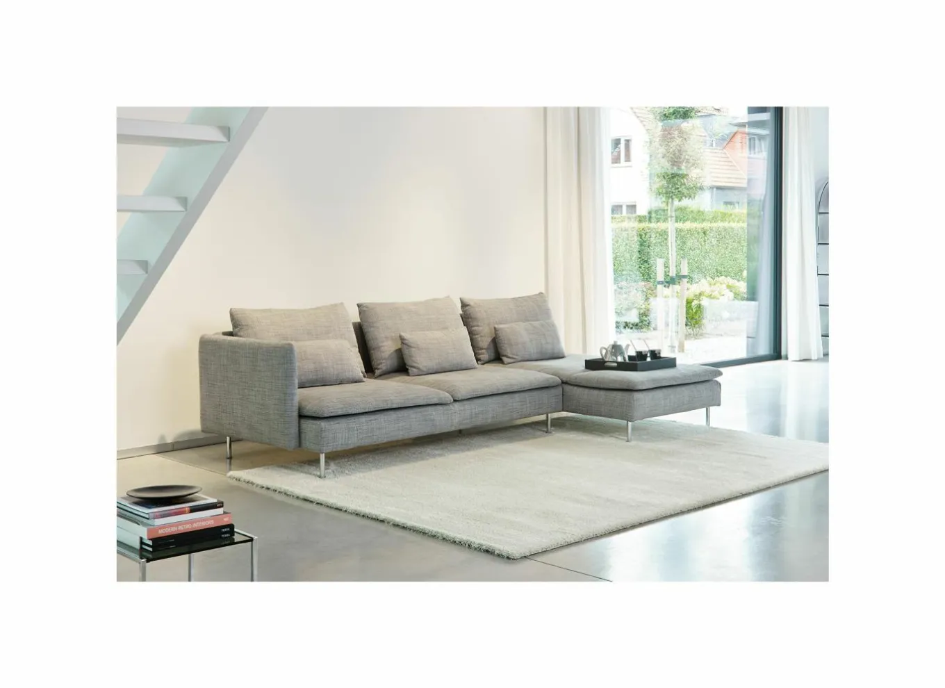 Tapijten|Tapijten|Tapijt Spirit 120x170cm - polyestervezel - wit