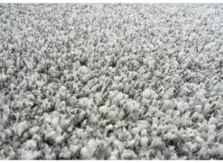 Tapijt Twister 240x340cm - polypropyleen - wit & zilver- Tapijten|Tapijten