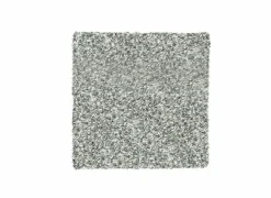 Tapijt Twister 200x200cm - polypropyleen - wit & zilver- Tapijten|Tapijten