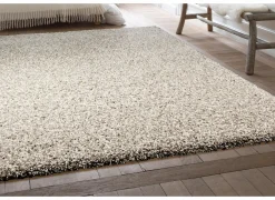 Tapijt Twister 160x160cm - polypropyleen - beige- Tapijten|Tapijten