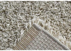 Tapijt Twister 160x160cm - polypropyleen - beige- Tapijten|Tapijten