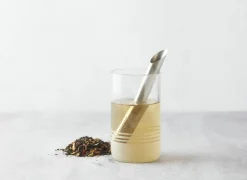 Thee-Accessoires|Thee infuser Ø1,8x16,5cm - RVS - zilver