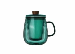 Koffietassen|Koffietassen|Theeglas 60cl - glas - forest green